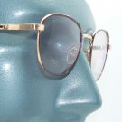 Petite Metal Brown Gold Frame Color Changing Light Sensitive Sunglasses Shades