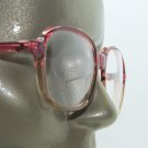 Ruby Gray Ombre Frame Reading Glasses Polished Acrylic 2-tone +1.00 Lens Power