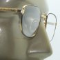 Reading Glasses Women's Classic Metal Lightweight Gold Black Frame +1.75 Lens