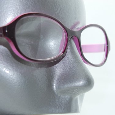 Sophistcated Ombre Pink Red Frame Oval Reading Glasses +2.00 Lens Strength