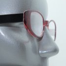 Reading Glasses +1.25 Lens Two Tone Bi Color Black Ruby Oval Frame