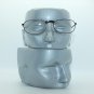 Reading Glasses Sleek Chic Mid-Size Oval Black Wire Frame +1.25 Lens Strength