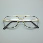 Reading Glasses True Straight Half Bifocal Lens Classic Metal Black Frame +3.00