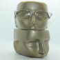 Reading Glasses Frameless Cool Extreme Print Crazy Blue Side Arm +2.25 Power