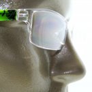 Reading Glasses Frameless Cool Extreme Print Purple Crazy Green Arm +2.25 Power