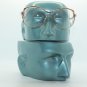 Bifocal Reading Glasses Cocoa Crystal Large Frame +1.00 Lens Reading Glasses