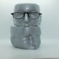 Half Eye Purple Black Frame Lightweight Reading Glasses +1.50