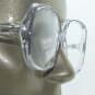 Reading Glasses Bifocal Gray Line Accent Big Statement Women's Frame +1.00 Lens