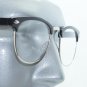 Reading Glasses Interview Reporter Style Mens Half Rim Black Frame +2.75 Lens