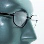Wire Rim Matte Black Frame Reading Glasses Lightweight Small Lens +2.00