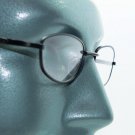 Wire Rim Matte Black Frame Reading Glasses Lightweight Small Lens +1.50