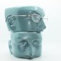 Wire Rim Polished Silver Frame Reading Glasses Lightweight Small Lens +1.25