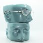 Wire Rim Polished Gold Frame Reading Glasses Lightweight Small Lens +1.50