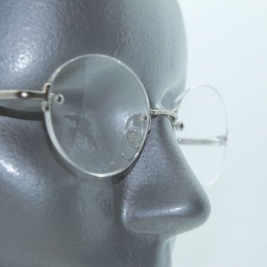 Frameless Style No Fuss See Clear Silver Trim Reading Glasses +1.75 Spring Hinge
