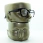 Reading Glasses Traditional Retro Office Frame Polished Glossy Black +2.75 Lens
