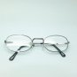 Standard Style Aquare Bridge Reading Glasses Shiny Gray Metal Frame +2.50 Lens