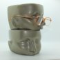 Reading Glasses Classic Librarian Butterscotch Amber Frame +3.25 Lens Strength