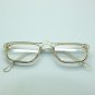 Half Eye Reader Crystal Gray Tint Frame Reading Glasses Lo Profile +1.00 Lens