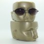 Rhinestone Bling Gem Black Frame +1.50 Tinted Bifocal Reading Glasses Sun Reader