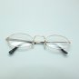 Simple Oval Gold Metal Wire Frame Square Bridge Reading Glasses +1.00 Lens