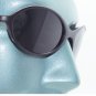 Close Fit Wrap Sunglasses Low Profile Sleek Styling Black Frame