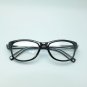 Reading Glasses Traditional Retro Office Frame Polished Glossy Black +1.25 Lens
