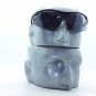 Sunglasses Bifocal Reading Glasses Full Face Sport Black Frame +1.50 Reader Lens
