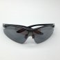 Sunglasses Bifocal Reading Glasses Full Face Sport Black Frame +1.50 Reader Lens