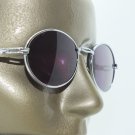 Reading Glasses Sun Reader Tinted +1.50 Oval Lens Silver Metal Frame Women's