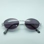 Reading Glasses Sun Reader Tinted +1.50 Oval Lens Silver Metal Frame Women's