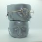Reading Glasses Simple No Nonsense Gold Metal Lightweight Frame+3.25 Lens