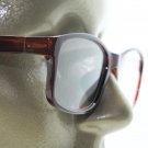Reading Glasses Square Eyes Readers Bold Coffee Brown Frame +2.50 Lens