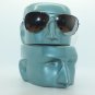 Classic Aviator Sunglasses Silver Metal Frame Sun Shade UV