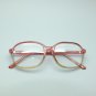 Reading Glasses Classic Bold Plastic Frame Women's Red/Pink Gray Big Lens +1.25