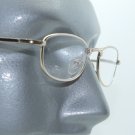 Reading Glasses +1.50 Simple No-Fuss Gold Metal Frame Readers