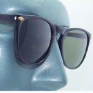 Classic Acrylic Black Frame Sunglasses Unisexy Style Green Lens