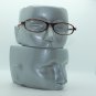 Simple Oval Reading Glasses Tortoise Brown Frame +2.00 Lens Power