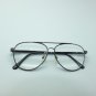 Reading Glasses Medium Size Aviator Shiny Gray Frame +3.25 Lens
