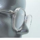 Reading Glasses Women's Bold Light Gray Full Frame Statement Style +2.50 Lens