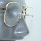 Reading Glasses +1.00 Lens Metal Aviator Gold Tortoise Large Lens Area