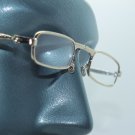 Folding Reading Glasses Petite Small Gold Frame Lightweight Lens Strength +2.25