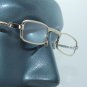 Folding Reading Glasses Petite Small Gold Frame Lightweight Lens Strength +2.25