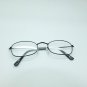 Simple Oval Black Metal Wire Frame Delicate Reading Glasses +1.25 Lens