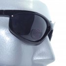WrapAround Sunglasses +2.75 Bifocal Reading Glasses with Cord Black Devil Frame