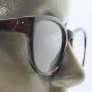 Reading Glasses Traditional Retro Office Frame Dark Coffee Brown +2.00 Lens