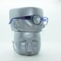 Reading Glasses Floral Feather Embossed Cobalt Blue Teal Green Accent +1.50 Lens