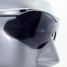 Sunglasses Bifocal Reading Glasses Full Face Sport SilverGray Frame +3.00 Reader