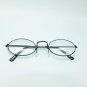 Simple Oval Black Metal Wire Frame Square Bridge Reading Glasses +1.25 Lens
