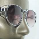 Bifocal Tinted Reading Glasses Petite Silver Decorative Scroll Frame +3.25