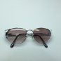 Bifocal Tinted Reading Glasses Petite Silver Decorative Scroll Frame +3.25